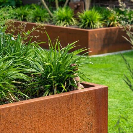 Structure acier CORTEN Rixheim 11