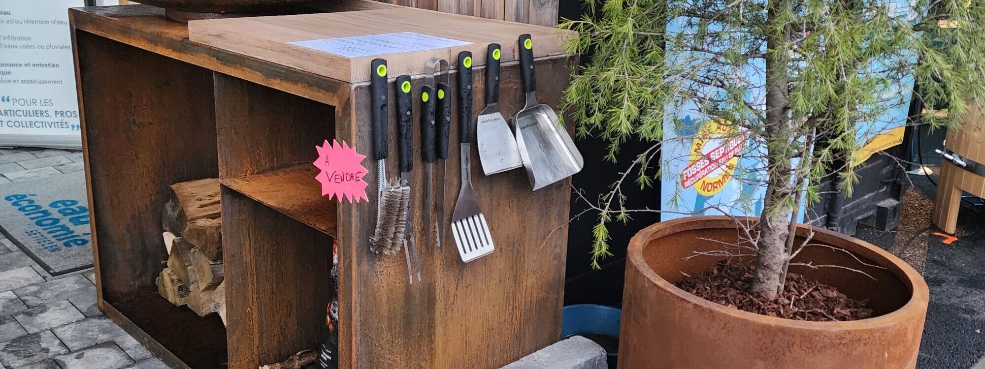 20241007_181951 2000X750 | 3JTP 3JTP : Meubles de Jardin en Acier Corten avec Brasero intégré ! Saint-Dié-des-Vosges